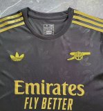 24-25 ARS Black GoalKeeper Fans Soccer Jersey