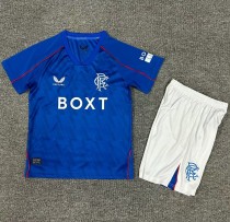 24-25 Rangers Home Kids Soccer Jersey