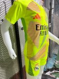 24-25 RMA Goalkeeper Kids Soccer Jersey
