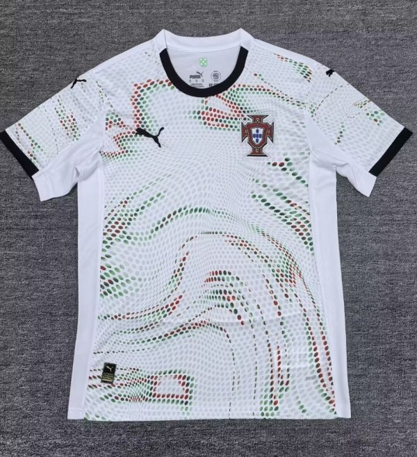 2025 Portugal Away Fans Version Soccer Jersey