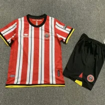 24-25 Sheffield United Home Kids Soccer Jersey