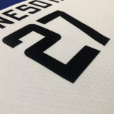 22-23 TIMBERWOLVES GOBERT #27 White City Edition Top Quality Hot Pressing NBA Jersey