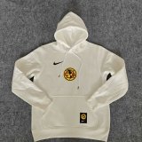 2024 America White Fleece Hoodie