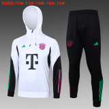 23-24 Bayern High Quality Kids Hoodie Jacket Tracksuit