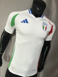 2024 Italy European Cup Away Player Version Soccer Jersey