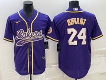 2024 MLB Los Angeles Lakers New Pattern Jersey