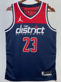 22-23 Wizards JORDAN #23 Royal Blue Top Quality Hot Pressing NBA Jersey (Trapeze Edition)