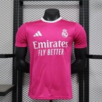 24-25 RMA Pink Special Edition Player Version Soccer Jersey