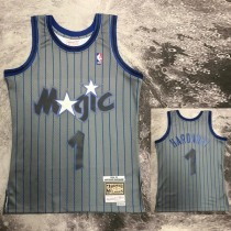 1994-95 Magic HARDAWAY #01 Grey Retro Top Quality Hot Pressing NBA Jersey 1994-95 Magic HARDAWAY #01 Grey Retro Top Quality Hot Pressing NBA Jersey