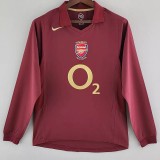 2005-2006 ARS Home Long Sleeve Retro Soccer Jersey