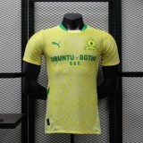 24-25 Mamelodi Sundowns Home Player Version Soccer Jersey