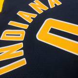 22-23 Indiana Pacers POYTHRESS #0 Black Top Quality Hot Pressing NBA Jersey