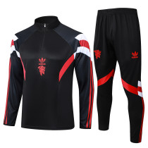 24-25 Man Utd High Quality Half Pull Tracksuit 24-25 Man Utd High Quality Half Pull Tracksuit
