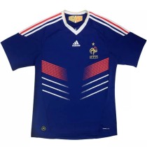 2010 France Home Retro Soccer Jersey