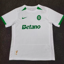 24-25 Sporting Lisbon Away Fans Soccer Jersey 24-25 Sporting Lisbon Away Fans Soccer Jersey