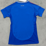 2024 Italy European Cup Home Women Fans Soccer Jersey