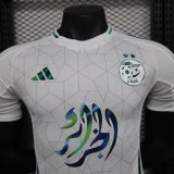 24-25 Algeria White Special Edition Player Version Soccer Jersey