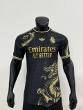 24-25 RMA Black Special Edition Player Version Soccer Jersey