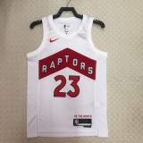 22-23 Raptors VANVLEET #23 White Top Quality Hot Pressing NBA Jersey