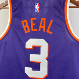 23-24 SUNS BEAL #3 Purple Top Quality Hot Pressing NBA Jersey