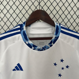 24-25 Cruzeiro Away Fans Soccer Jersey