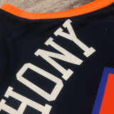 22-23 KNICKS ANTHONY #7 Black Top Quality Hot Pressing NBA Jersey (Trapeze Edition)