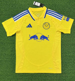 24-25 Leeds United Away Fans Version Soccer Jersey