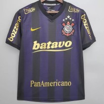 2009-2010 Corinthians 99th Anniversary Edition Black Retro Soccer Jersey 2009-2010 Corinthians 99th Anniversary Edition Black Retro Soccer Jersey