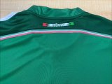 2014 Mexico Home Long Sleeve Retro Soccer Jersey
