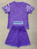24-25 Swansea City Third Kids Soccer Jersey
