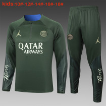 23-24 PSG High Quality Kids Half Pull Tracksuit 23-24 PSG High Quality Kids Half Pull Tracksuit