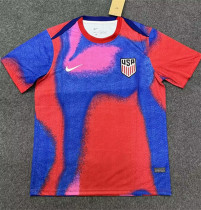 24-25 USA Red Blue Fans Soccer Jersey 24-25 USA Red Blue Fans Soccer Jersey