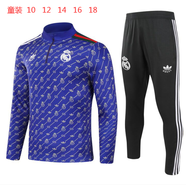 24-25 RMA High Quality Kids Half Pull Tracksuit