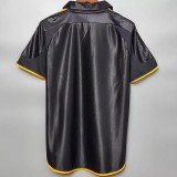 1999-2000 RMA Away Black Retro Soccer Jersey