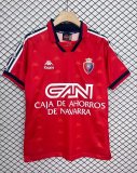 1996-1997 Osasuna Home Retro Soccer Jersey