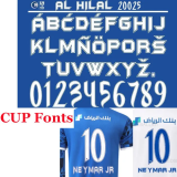 24-25 Al-Hilal Away Kids Soccer Jersey