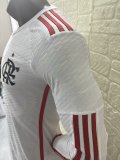 24-25 Flamengo Away Long Sleeve Player Version Soccer Jersey