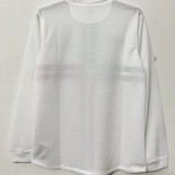 2012 Portugal Away Long Sleeve Retro Soccer Jersey (胸前小字)