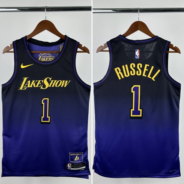 24-25 Lakers Top Quality Hot Pressing NBA Jersey