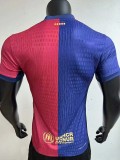 24-25 BAR Home Player Version Soccer Jersey