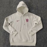 2024 CHE White Fleece Hoodie