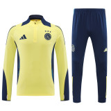 24-25 Ajax High Quality Half Pull Tracksuit