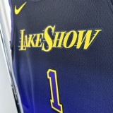 24-25 Lakers Top Quality Hot Pressing NBA Jersey