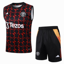 24-25 Man Utd High Quality Tank Top And Shorts Suit