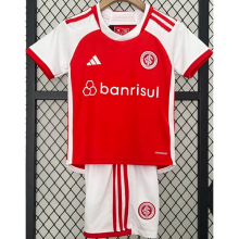 24-25 Internacional Home Kids Soccer Jersey