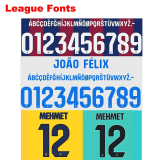 24-25 BAR Third Player Soccer Jersey