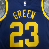 22-23 WARRIORS GREEN #23 Royal blue Top Quality Hot Pressing NBA Jersey (Trapeze Edition)