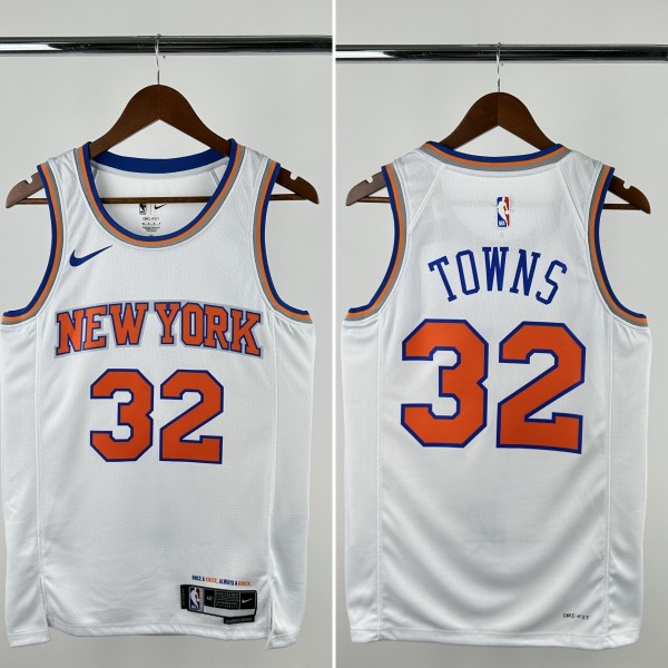 24-25 KNICKS Top Quality Hot Pressing NBA Jersey
