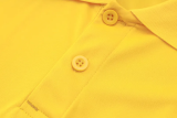 23-24 RMA Yellow Polo Tracksuit #C1080