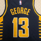 22-23 Indiana Pacers GEORGE #13 Black Top Quality Hot Pressing NBA Jersey